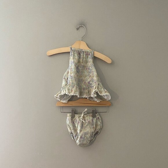 $41 ADD ON Jamie Kay floral bloomers set Janie and Jack‎ Hanna Andersson